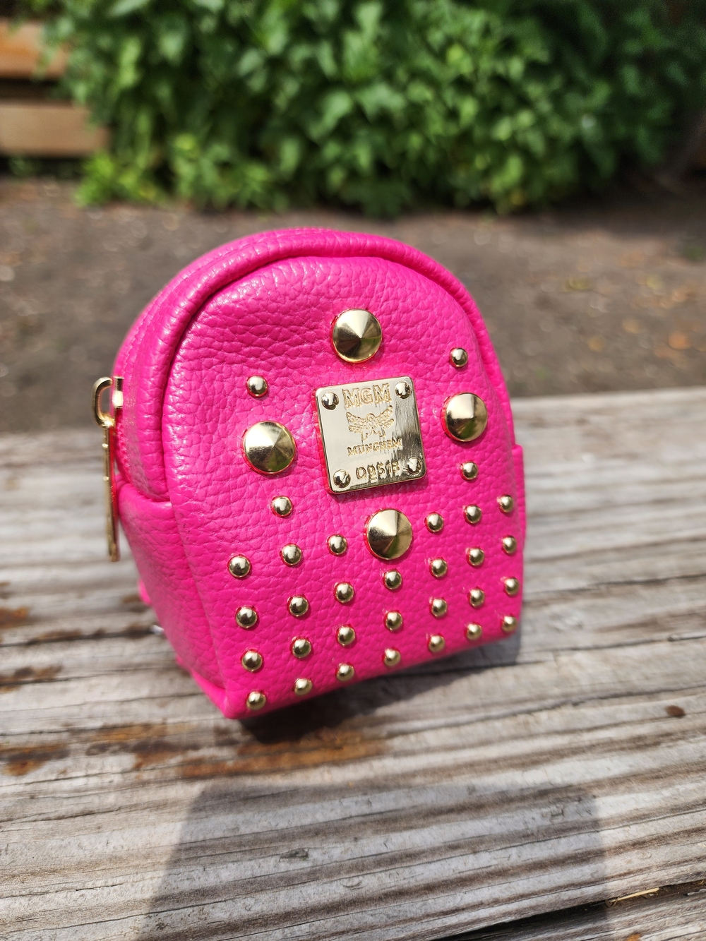 Studded Fashion Keychain 3.5" Mini Backpack Keychain/bag Charms Pick One - Picture 2 of 8